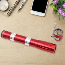 9530 Portable Mini Torch  Flashlight Led Powerful High Lumens Pen Light With Clip Portable Pocket Compact Torch For Emergency Aa Battery Operated (1 Pc  Battery Not Included)