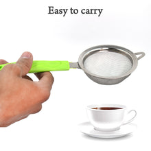 Tea and Coffee Strainer with Durable Stainless Steel Mesh Filter