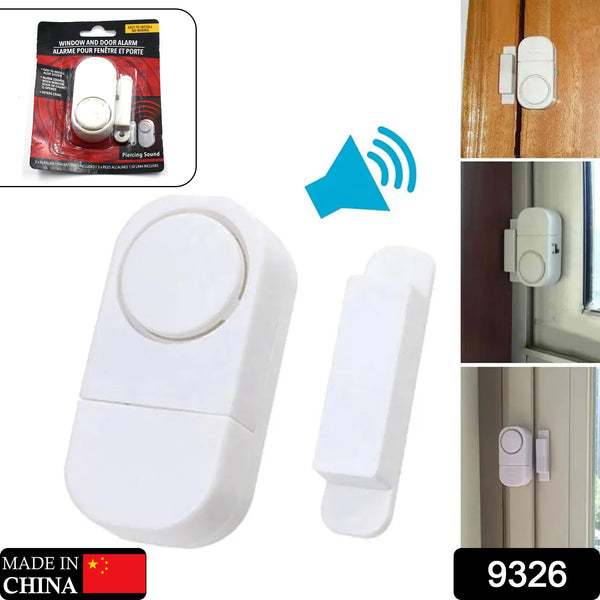 9326 Wireless Window Door Alarm Sensor Door Alarm For Kids Safety Alarm System For Home Security For Pool Garage Apartment Dorm Rv And Office