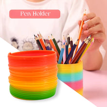 Rainbow Spring Toy – Slinky Toy for Kids & Adults, Compact, Portable & Easy to Carry (1 Piece)