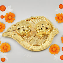 Leaf Shape Rakasha Bandhan Special Puja Thali (1 Pc)