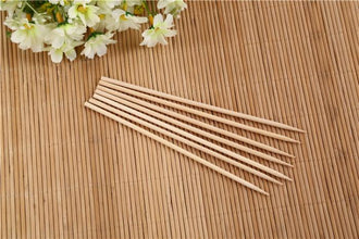 Natural Bamboo Wooden Skewersbbq Sticks For Barbeque And Grilling