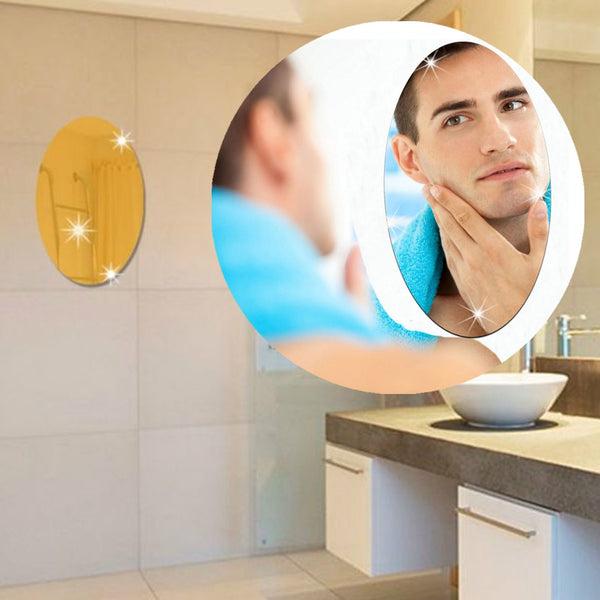 Adhesive Bathroom Mirror Wall – Self-Adhesive, Easy to Install