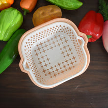 2-in-1 Basket Strainer for Rinsing Fruits, Vegetables, and More