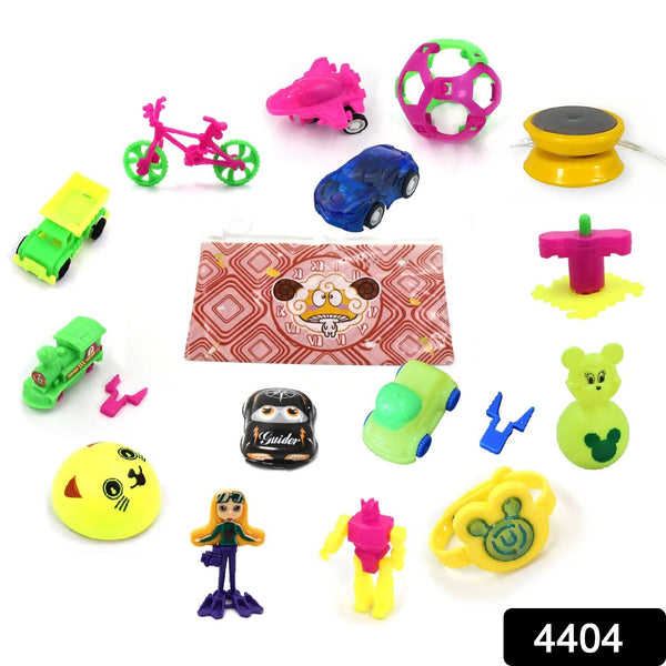 4404 Toys For Kids Friction Powered Toy For Baby Push  Go Toys Combo Set For Boys  Girls ( Pack Of 16)