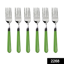 Stainless Steel Forks with Comfortable Grip – Dining Fork Set of 6 Pcs