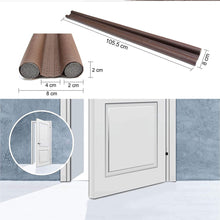 Twin Door Draft Stopper & Guard Protector - For Doors and Windows