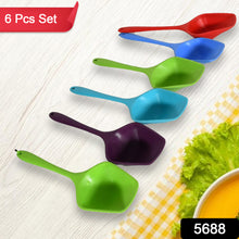 Multipurpose Silicone Spoon Silicone Basting Spoon Non-stick Kitchen Utensils Household Gadgets Heat-resistant Non Stick Spoons Kitchen Cookware Items For Cooking And Baking (6 Pcs Set)