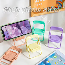 Chair-Style Mobile Stand - Universal Phone Holder for Home & Office