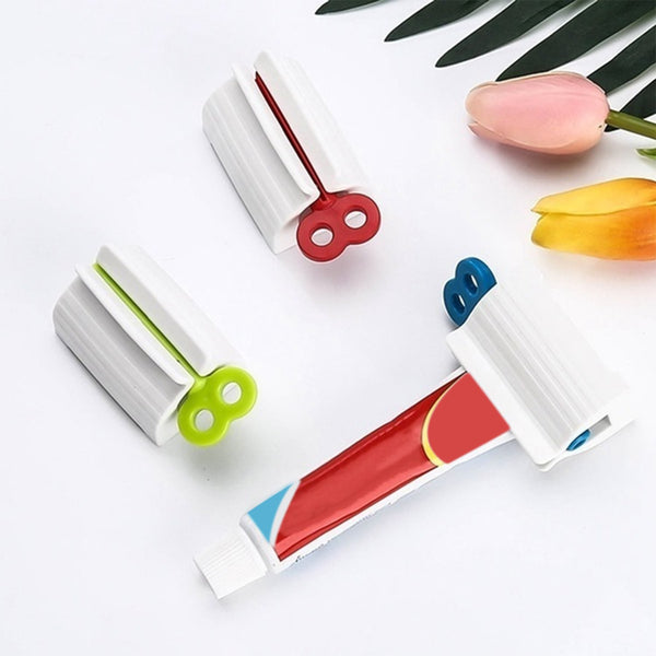 Toothpaste Squeezer - Rolling Tube Holder Stand for Efficient Use