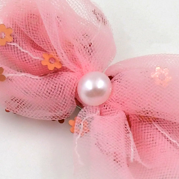 Hair Bow Knot Clip Suitable For Girls (1 Pc)