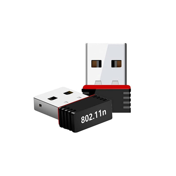 Wi-Fi Receiver Wireless Mini Network Adapter with Driver CD for Computer, Laptop, and Other Devices