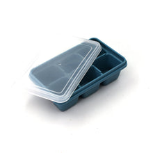 4741 6 Grid Silicone Ice Tray Used In All Kinds Of Places Like Household Kitchens For Making Ice From Water And Various Things And All.