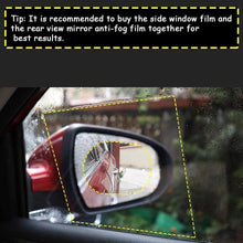 Anti-Fog Rearview Car Mirror Film – Waterproof, HD clear protective sticker for anti-scratch and safe driving. Fits car mirrors and side windows.