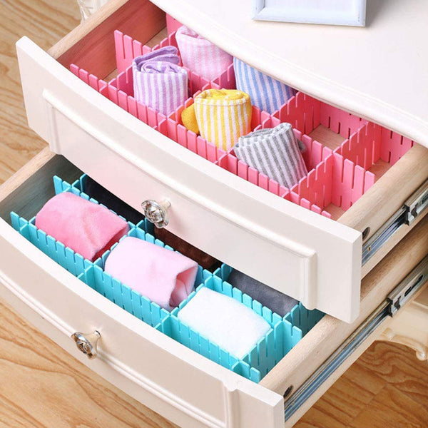 4-Piece Storage Box Drawer Organizer