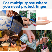 Finger Caps Silicone Finger Protectors Sleeves (Finger Cots  5 Pcs Set)