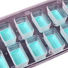 7170   12 Grid Silicon Ice Cubes Making Tray Food Grade Square Ice Cube Tray  Easy Release Bottom Silicon Tray