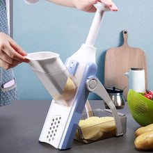 Multi-Functional Adjustable Hand Press Vegetable Chopper for Quick and Easy Food Prep.