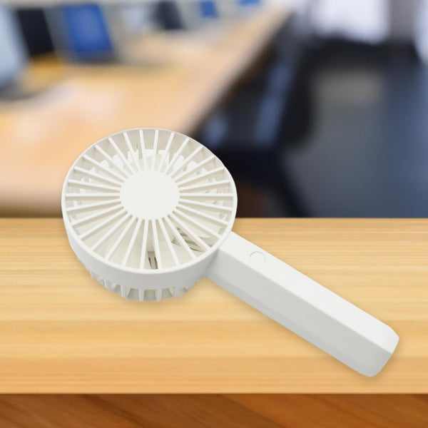 Mini Handheld Fan – Portable Rechargeable for Home, Office, Travel & Outdoor Use (Battery Not Included)