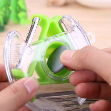 Vegetable slicer round planer peeler and cutter - multi-purpose kitchen tool for efficient food prep.