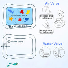 Inflatable Baby Water Play Mat – Activity Center for Infants (3-15 Months), Ideal Baby Toy Gift for Boys & Girls (Assorted Design)