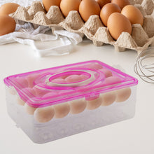 Double Layer 24-Grid Egg Storage Box - Egg Container