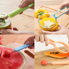 2-in-1 Kitchen Tool - Soft Fruit Peeler & Baller for Avocado, Papaya, Watermelon (1 Pc)