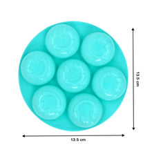 7-Cavity Smiley Chocolate Mold Tray – Flexible Silicone Baking Mold for Cakes & Chocolates