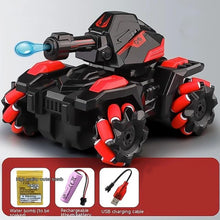 New Remote Control Vehicle 4wd Off Road Climbing Vehicle Water Bomb Armored Tank Battle Launcher Boys Childrens Toy Car (1 Pc  With Remote)