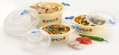 Hot 'N' Fresh Insulated Plastic Casserole Gift Set - 3 Pieces, Ideal for Keeping Food Warm and Serving