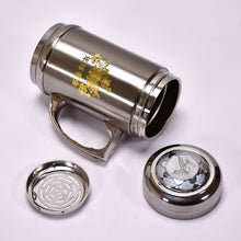 6759 Double  Stainless Steel Mug Bottle For Travel Home Office School 400ml