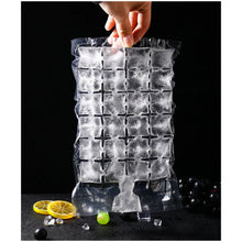 Disposable Ice Cube Bags with Self-Seal – Stackable Easy Release Mold for Cocktail, Food, and Wine