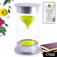 Hourglass Sand Timer - 30-Min Green Timer for Kids, Teachers, Games, and Classroom Time Management