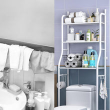 Multi-Layer Metal Toilet Storage Rack – Space-Saving Bathroom Shelf Organizer for Laundry & Wash Basin (Floor Stand)