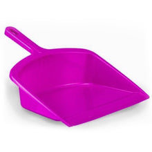 Durable Multi-Surface Plastic Dustpan with Handle - Heavy Duty Cleaning Tool