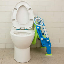 2-in-1 Training Foldable Ladder Potty Toilet Seat for Kids