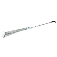 Telescopic Stainless Steel Garden Rake - Adjustable 115-152 cm Lawn Tool