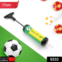 9333 Inflator Air Ball Pump Soft Bouncing Ball Development Kids Toy Sports Plastic Pump For Soccer Basketball Football Volleyball Ball (17 Cm)