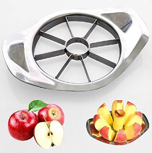 Stainless Steel Apple Cutter & Slicer – 8-Blade Design with Handle