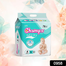 Champs Soft and Dry Baby Diaper Pants (Large, 62 Pcs) for Ultimate Comfort