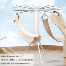 Foldable Rotary Clothes Drying Rack Stand (1 Pc) Wukusy