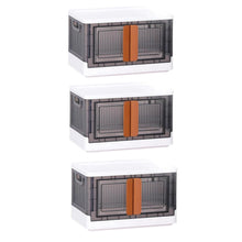Plastic Folding Wardrobe Storage Organizer (3 Layer  1 Pc) Wukusy