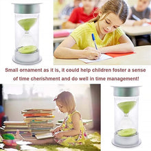 Hourglass Sand Timer - 30-Min Green Timer for Kids, Teachers, Games, and Classroom Time Management