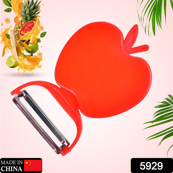 5929 Apple Shaped Folding Peeler Vegetable Peeler For Kitchen Home Fruit Peelers Great For Peeling Potato All Types Of Vegetable And Fruit