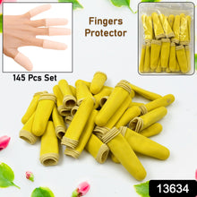 Finger Caps Silicone Finger Protectors Sleeves (Finger Cots  145 Pcs Set Approx)