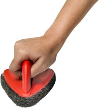 Bathroom Brush with Abrasive Scrubber – Superior Tile Cleaning Tool