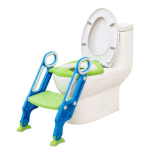 2-in-1 Training Foldable Ladder Potty Toilet Seat for Kids