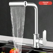 Multifunction Shower Waterfall Kitchen Faucet – 360° Rotating, Touch-Activated Extender for Washing Vegetables & Fruits (4-in-1)