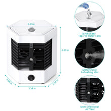 Mini Air Conditioner – Portable Arctic Cooler Fan & Humidifier for Personal Space