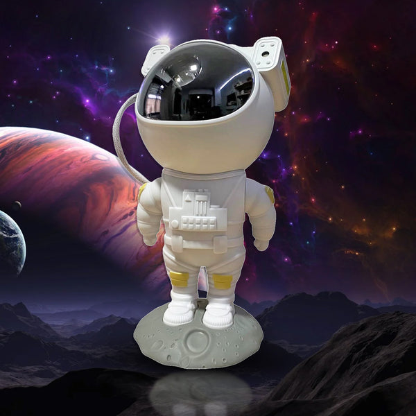 Robot Sky Space Stars Light – Astronaut Galaxy Projector Night Lamp